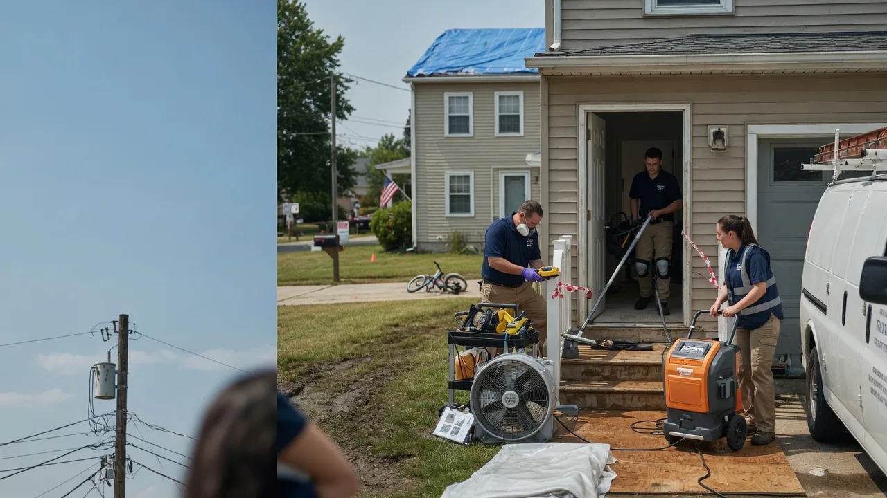 Water Damage Repair in Marty, SD near me